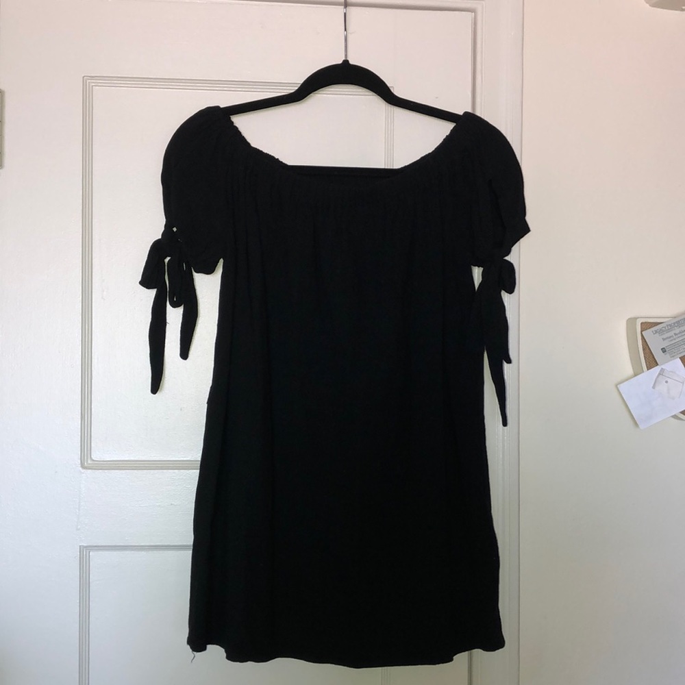 Lulu’s off the shoulder mini dress